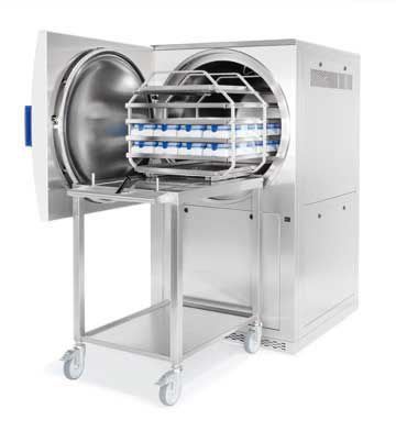 Laboratory autoclave / horizontal 65 - 1580 L | Systec H-Series Systec