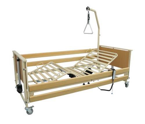 Nursing home bed / electrical / height-adjustable / on casters ECOFIT TEKVOR CARE