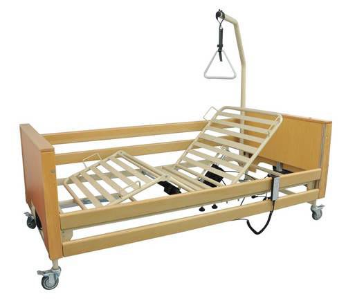 Nursing home bed / electrical / on casters / height-adjustable ECOFIT PLUS TEKVOR CARE