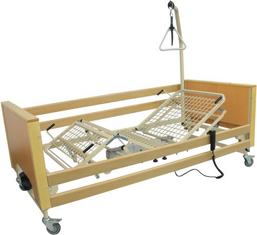Nursing home bed / mechanical / height-adjustable / on casters ASTER TEKVOR CARE