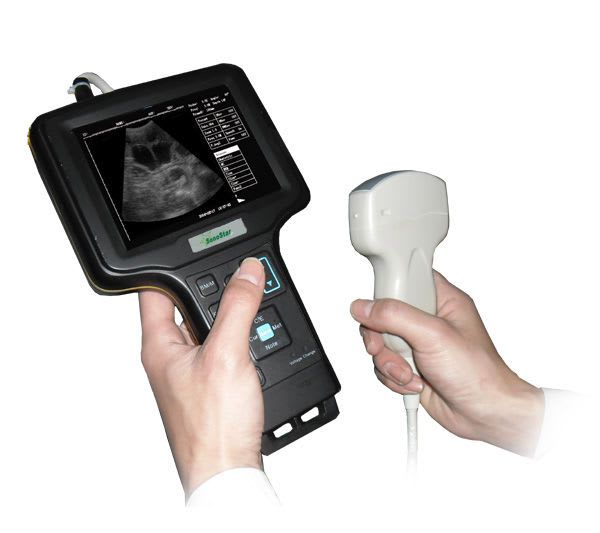 Hand-held veterinary ultrasound system V6 Sonostar Technologies