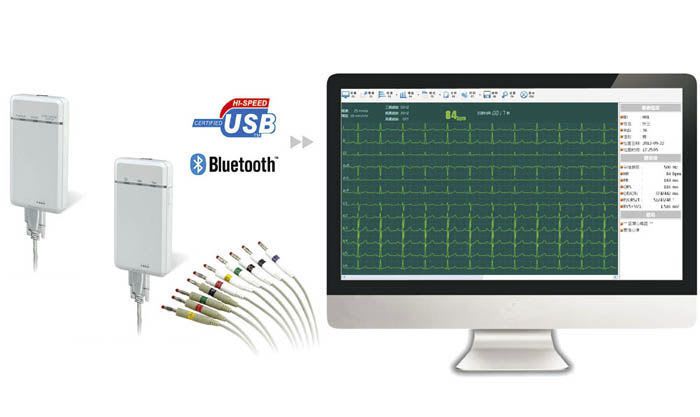 Digital veterinary electrocardiograph / 12-channel EBox-12 Sonostar Technologies