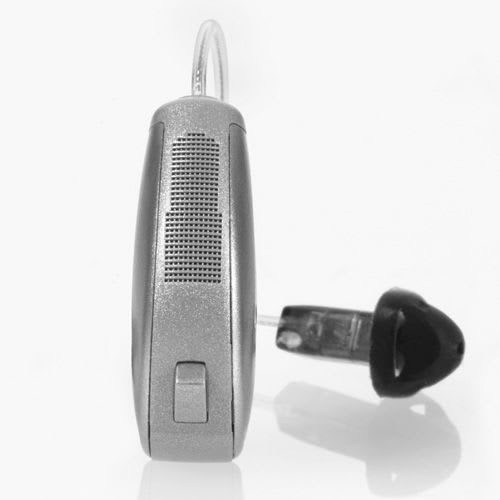 Mini behind the ear, receiver hearing aid in the canal (mini RITE) / pediatric MICRO Starkey Laboratories