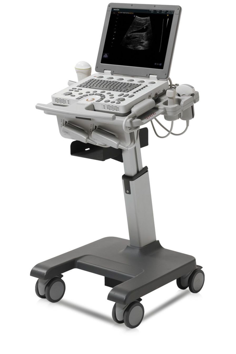 Protable, ultrasound system on trolley / for multipurpose ultrasound imaging MYSONO U6 Samsung Medison