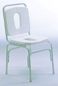 Shower chair / with cutout seat 918 GIRALDIN G. & C.