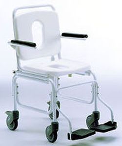 Shower chair / on casters 914 GIRALDIN G. & C.