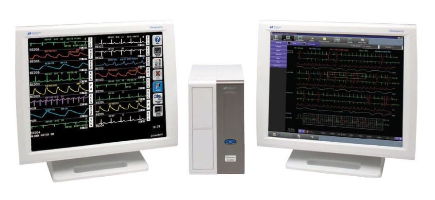 Patient central monitoring station Ultraview SL3900 Spacelabs Healthcare