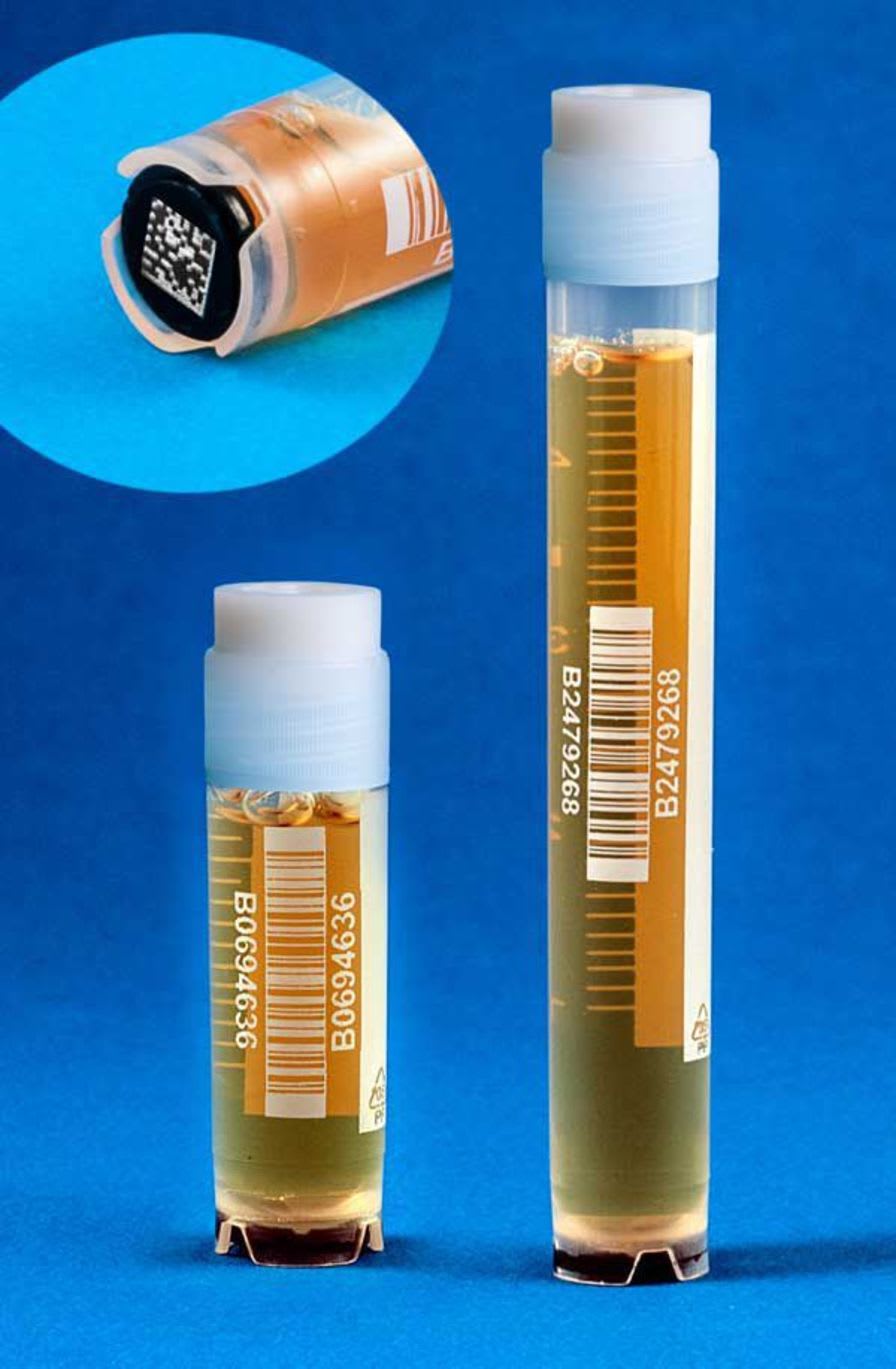 Cryogen tube laboratory 2D CryoGen® Biosigma