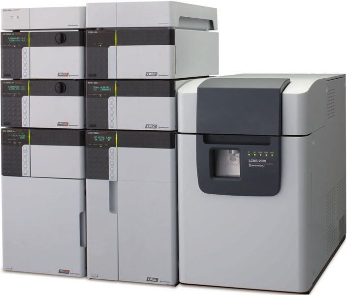 Fluid chromatography system / coupled to a mass spectrometer LCMS-2020 Shimadzu Europa GmbH