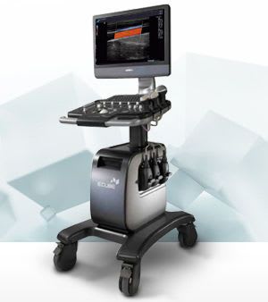 Ultrasound system / on platform, compact / for multipurpose ultrasound imaging E-CUBE 7 Alpinion Medical Systems