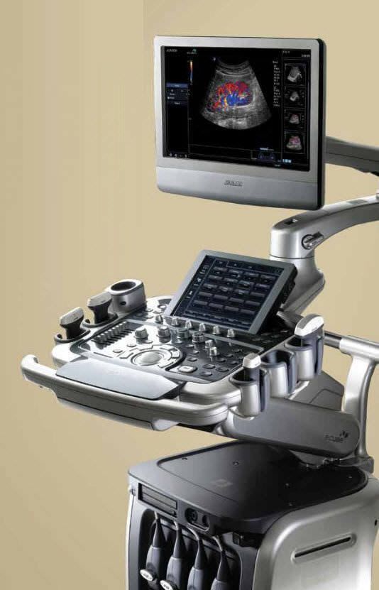 Ultrasound system / on platform / for multipurpose ultrasound imaging E-CUBE 15 Alpinion Medical Systems