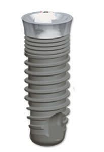 Cylindrical dental implant / titanium / internal hexagon / self-tapping EVL® S SERF Dedienne santé