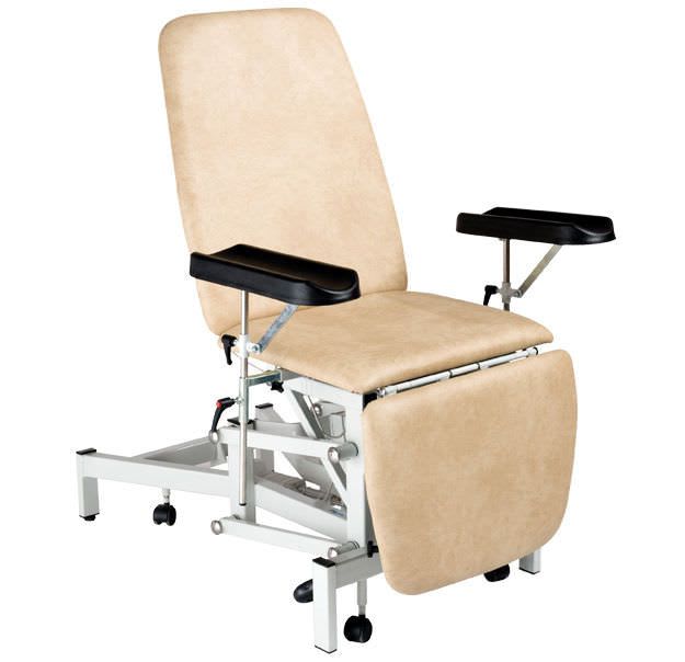 Phlebotomy examination chair / electrical / 3-section 93B Plinth 2000