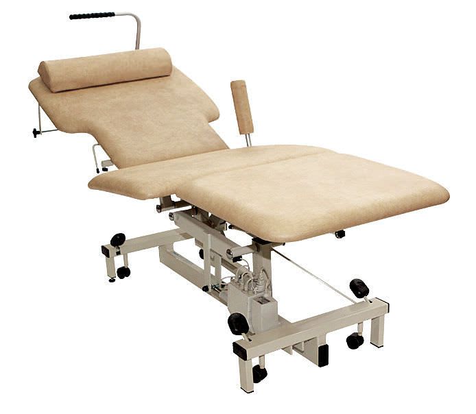 Echocardiography examination table / electrical / on casters / height-adjustable 503TEC Plinth 2000