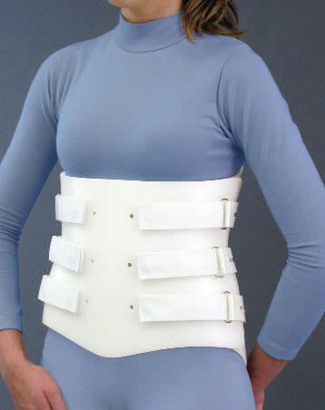 Lumbosacral (LSO) support corset Bivalve Spinal Technology