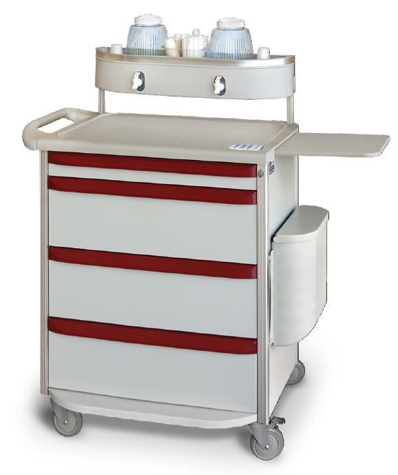 Medicine distribution trolley M-SERIES Capsa Solutions