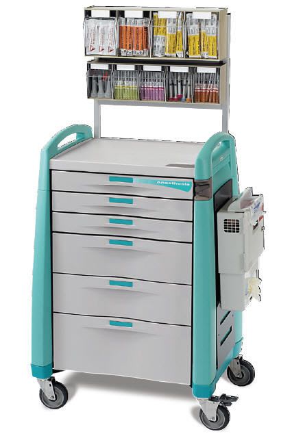 Anesthesia trolley / with shelf unit Capsa Solutions