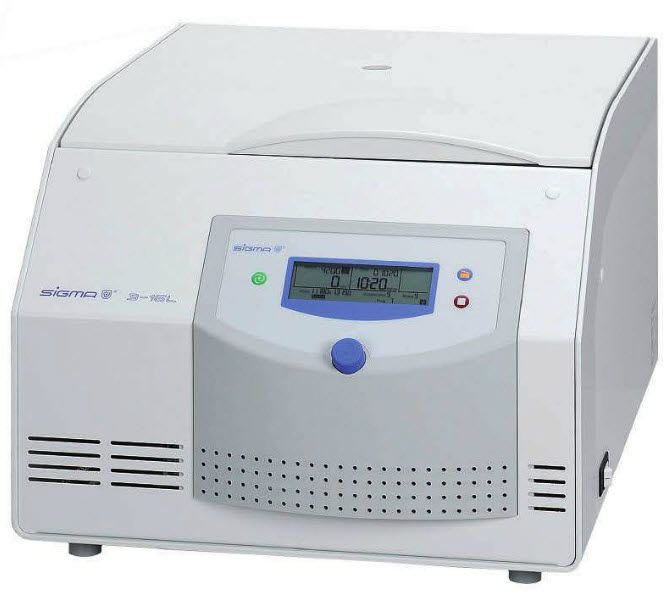 Laboratory centrifuge / bench-top max. 15300 rpm | Sigma 3-16L Sigma Laborzentrifugen GmbH