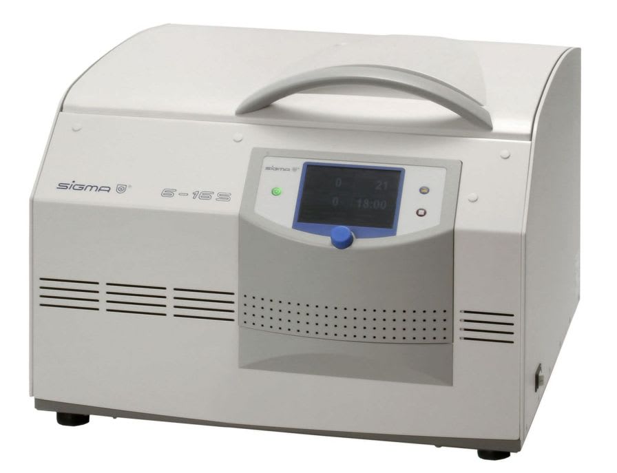 Laboratory centrifuge / high-capacity / bench-top max. 13500 rpm | Sigma 6-16S Sigma Laborzentrifugen GmbH