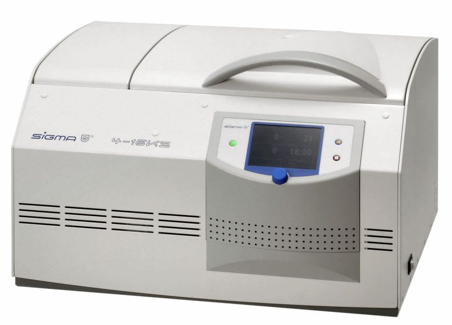 Laboratory centrifuge / high-capacity / bench-top / refrigerated max. 15000 rpm | Sigma 4-16KS Sigma Laborzentrifugen GmbH