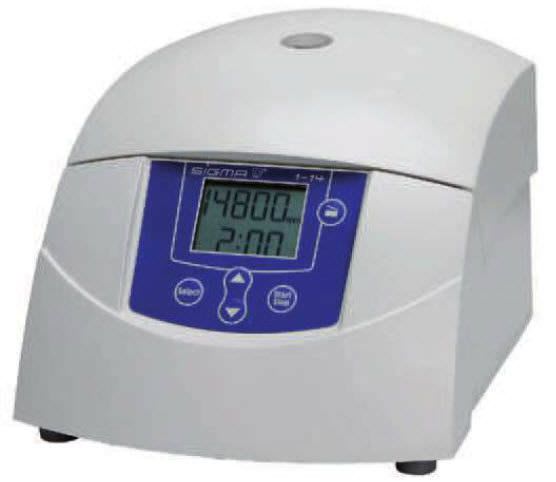 Laboratory microcentrifuge / bench-top max. 14800 rpm | Sigma 1-14 Sigma Laborzentrifugen GmbH