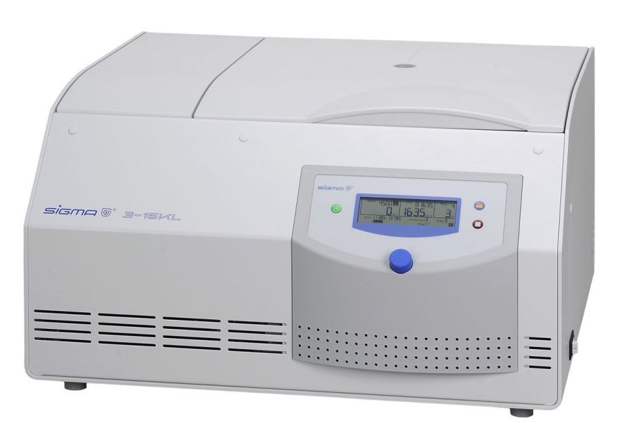 Laboratory centrifuge / bench-top / refrigerated max. 15300 rpm | Sigma 3-16KL Sigma Laborzentrifugen GmbH