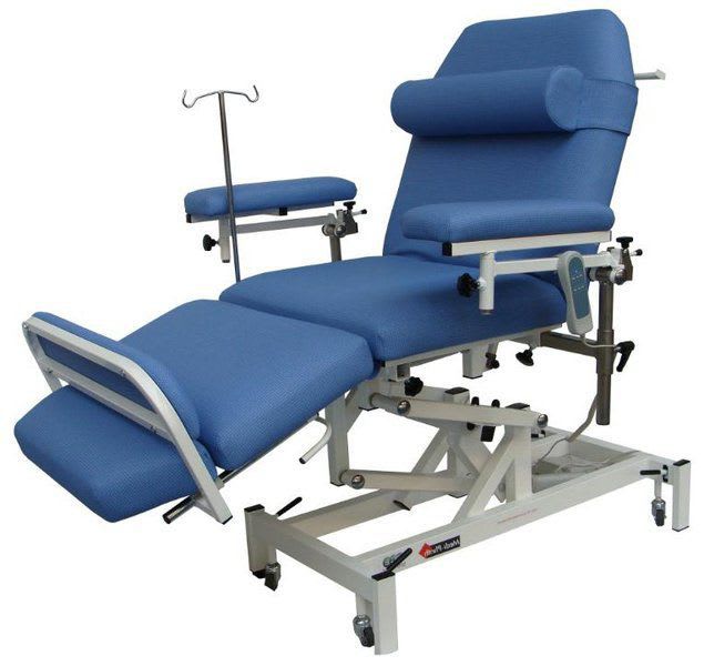 Height-adjustable hemodialysis armchair / electrical Medi-Plinth