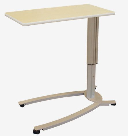 Overbed table / on casters / height-adjustable TOVERBED-U Spec