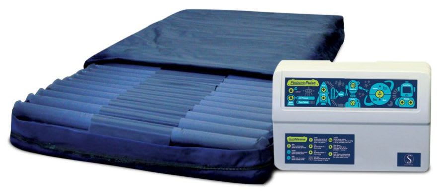 Hospital bed mattress / anti-decubitus / dynamic air / tube Pulse Sizewise