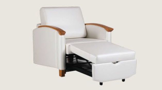 Healthcare facility convertible chair SW Sleepchair™ Sizewise