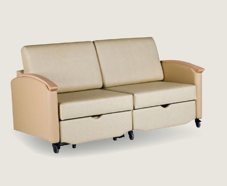 Healthcare facility sofa-bed SW Sleepchair Deluxe™ Sizewise