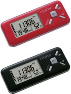 Pedometer with 3-axis sensor / thin / with calorie counter TW610 Citizen Systems Japan