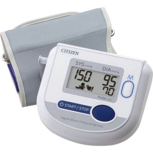 Automatic blood pressure monitor / electronic / arm 0 - 280 mmHg | CH-453 Citizen Systems Japan