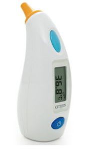 Medical thermometer / electronic / ear 34 - 43°C | CTD504 Citizen Systems Japan
