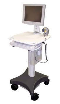 Medical computer cart / height-adjustable 17", 19" | COMPANION S&S Technology