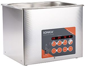 Medical ultrasonic bath / stainless steel 6l |Sonica 3200 S3 SOLTEC