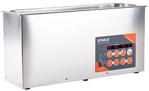 Medical ultrasonic bath / stainless steel 6l |Sonica 3200L S3 SOLTEC