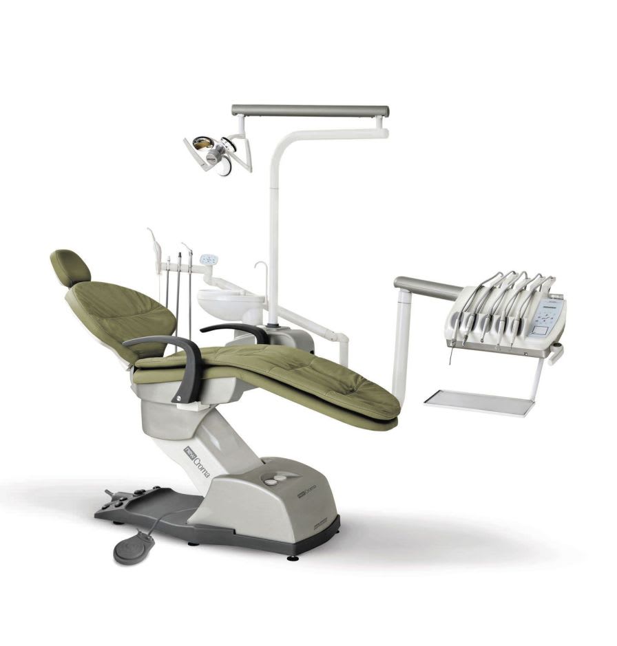 Dental treatment unit with delivery system / with lamp CROMA HASTEFLEX 2216 DABI ATLANTE