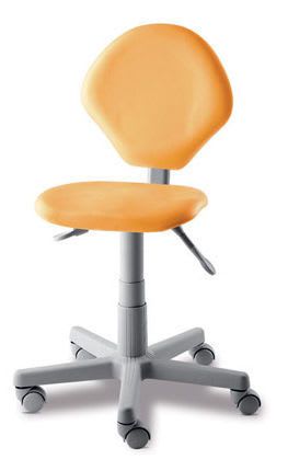 Dental stool / height-adjustable / on casters / with backrest ERGORELAX DABI ATLANTE