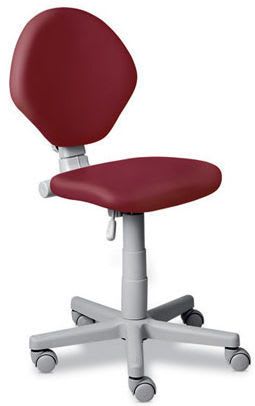 Dental stool / on casters / height-adjustable / with backrest ERGORELAX BASICO DABI ATLANTE