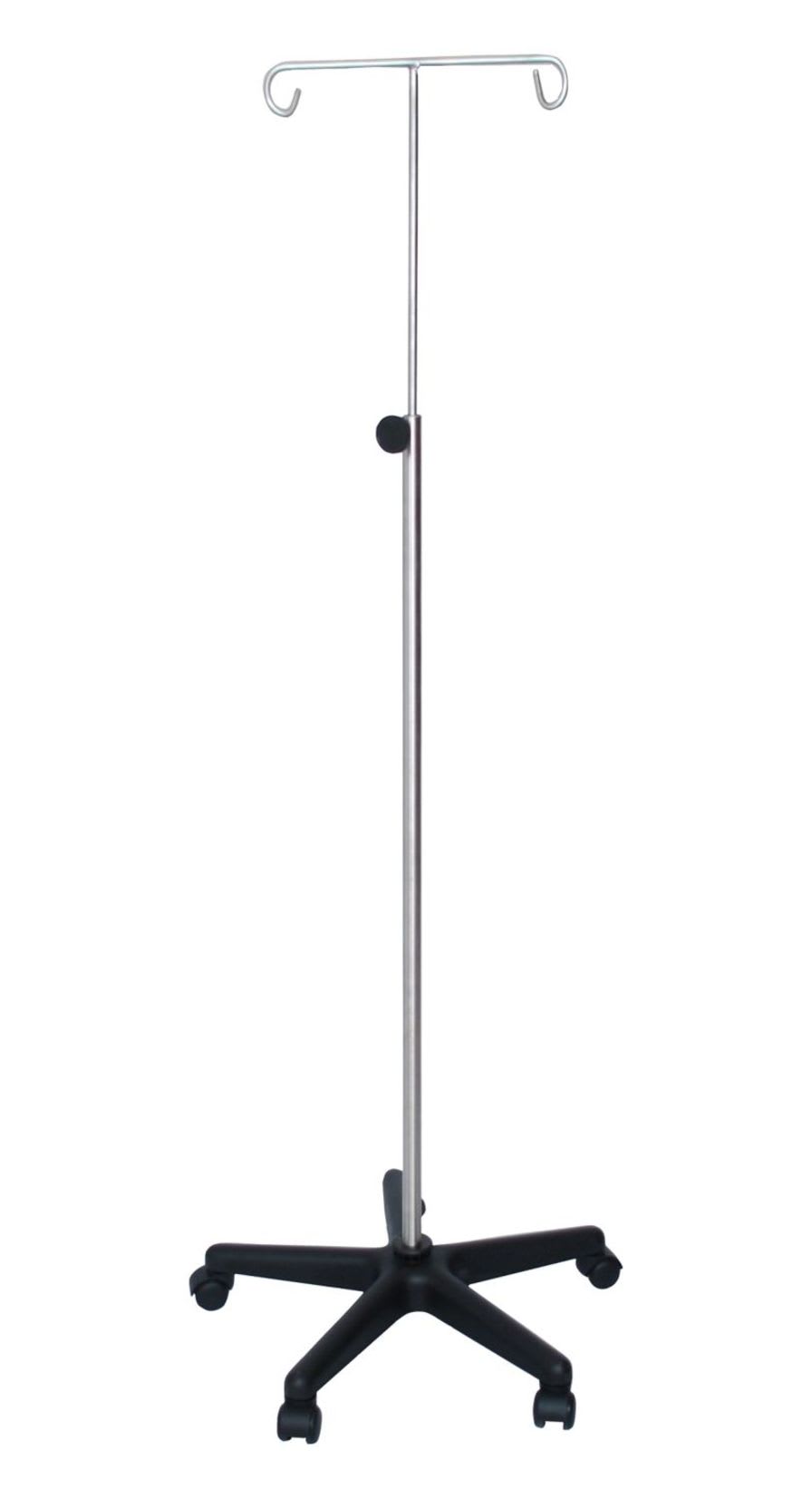 2-hook IV pole / telescopic / on casters SS8343 UMF Medical