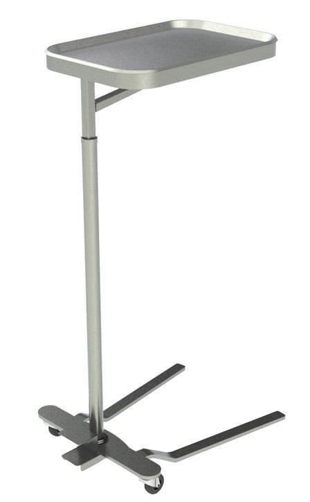 Mayo table / on casters / stainless steel / 1-tray SS8311 UMF Medical