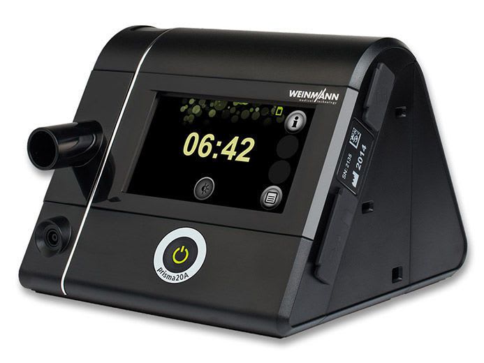 Homecare ventilator / APAP / CPAP / with touch screen prisma20A Weinmann
