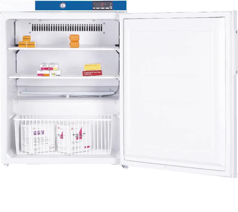 Pharmacy refrigerator / built-in / bench-top / 1-door 82 L Woodley Equipment