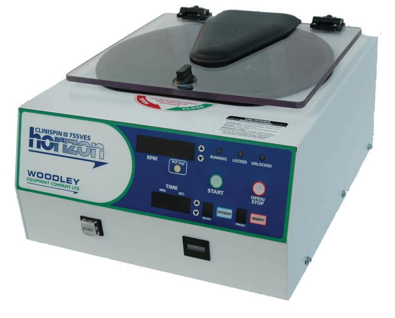 Laboratory centrifuge / bench-top / horizontal 3 500 rpm | Clinispin horizon 755VES Woodley Equipment