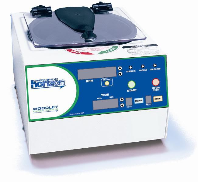 Veterinary laboratory centrifuge / compact 12 000 rpm | Clinispin Horizon 842VET Woodley Equipment