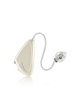 Mini behind the ear, receiver hearing aid in the canal (mini RITE) / waterproof Moxi² Unitron