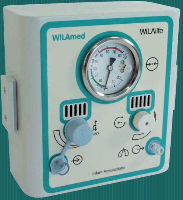 Respiratory monitor for manual resuscitators WILAlife WILAmed