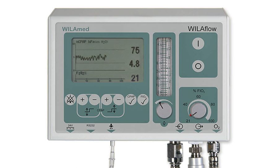 Resuscitation ventilator / CPAP / infant WILAflow WILAmed