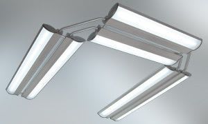 Ceiling-mounted lighting / dentist office Axeon zenium